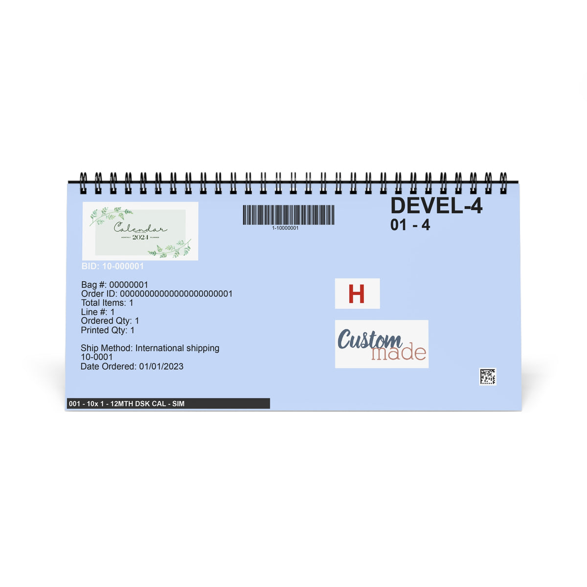 Desktop Calendar(Holiday Addition)